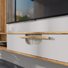 Painel Jeri Cinamomo/off White - Bechara Móveis