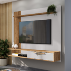 Painel Jeri Cinamomo/off White - Bechara Móveis