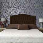 Painel King Vintage Curvada Suede Mascavo 195 X 73 Rbl