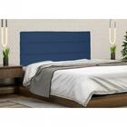 Painel La Italiana Suede Azul Queen 160cm - Spezzia