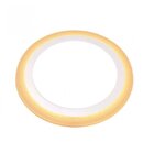 Painel Led 18w E 6w Dual Color Redondo Embutir 3000k E 6500k