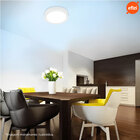 Painel Led 18w Redondo Branco Frio Sobrepor Fortled