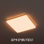 Painel Led 20w 2700k Semi Embutido E Sobrepor Eb-008w2700 Sta