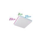 Painel Led 20w 4000k Semi Embutido E Sobrepor Eb-009w4000 Sta