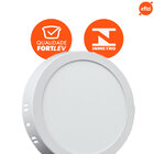 Painel Led 24w Redondo Branco Frio Sobrepor Fortled