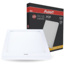 Painel Led Avant Quadrado Sobrepor 30w 40x40 Bivolt 3000k Ama