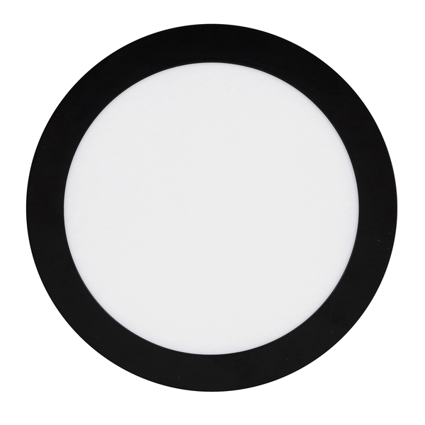 Painel LED Redondo de Embutir Luz Branca 18W Slim Bivolt LLUM Bronzearte