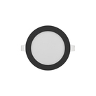 Painel LED de Embutir Redondo Luz Neutra 18W Bivolt Jet Black Save Energy