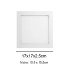 Painel LED Embutido ABS Bella Branco Quente, Morno ou Frio Qu