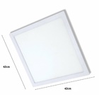 Painel Led Embutir 36w 6500k Quadrado