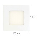 Painel Led Embutir 6w Quadrado 6500k