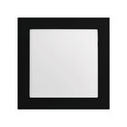 Painel Led Embutir Quadrado 12w 4000k Preto