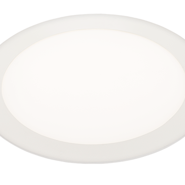 Painel Led Embutir Redondo 18w 3000k - Pix Iluminação