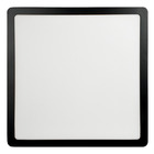 Painel Led Foxlux 24w Quadrado 6500k Bivolt Embutir Preto
