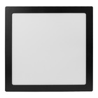 Painel Led Foxlux 24w Quadrado 6500k Bivolt Embutir Preto