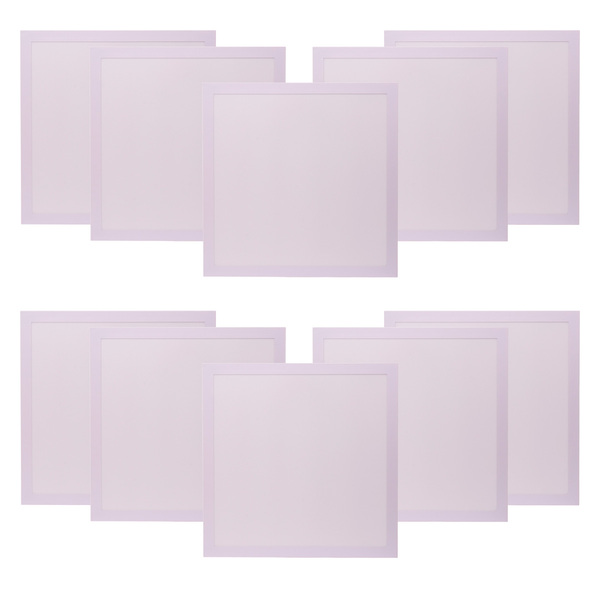 Painel Led Foxlux Quadrado Embutir 30w 4000k Branco Kit 10 Un