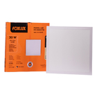 Painel Led Foxlux Quadrado Embutir 30w 4000k Branco Kit 5 Un
