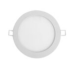 Painel Led Foxlux Redondo Embutir 12w 6500k Bivolt Branco