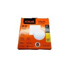 Painel Led Foxlux Redondo Embutir 18w 3000k Branco