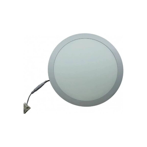 Painel Led Foxlux Redondo Embutir 24w Bivolt 3000k Branco