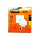 Painel Led Foxlux Redondo Embutir 24w Bivolt 3000k Branco