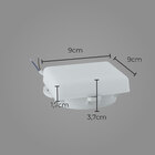 Painel Led Infinity Embutir / Sobrepor Quadrado 12w 3000k St2