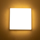 Painel Led Infinity Embutir / Sobrepor Quadrado 36w Br. Quent