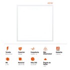 Painel Led Modular Embutir 62x62cm 40w 4000k Black+decker