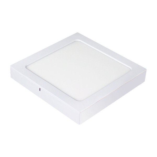 Painel Led Plafon Sobrepor Embutir Quadrado 20w Branco Quente