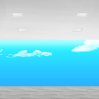 Painel Led Pro Recuado 24w Quadrado Embutir - Taschibra Luz N