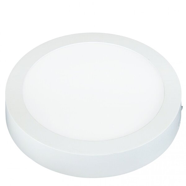 Painel Led Redondo De Sobrepor 24w Bivolt Lux Taschibra 4000k