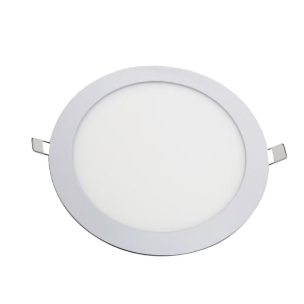 Painel Led Redondo Embutir Tramontina Amarela Quente 3000k -