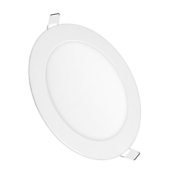 Painel Led Slim Redondo Embutir 24w Ledgold-mgz . Branco Frio