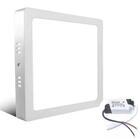 Painel Led Sobrepor 12w Quadrado Branco Frio Bivolt