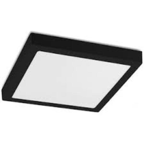 Painel Led Sobrepor Preto - 3.000k - 24w - Bivolt - 27,9x27,9