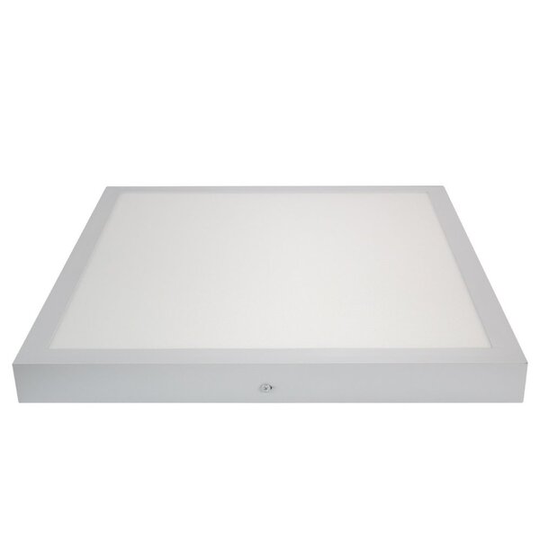 Painel Led Sobrepor Quadrado Alum 400mm Bivolt 32w 3000k Blum