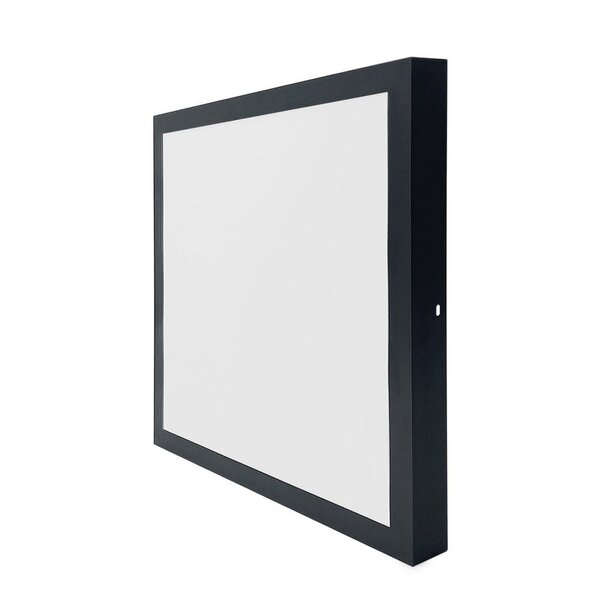 Painel Led Sobrepor Quadrado Alumínio 400mm Bivolt 32w 3000k