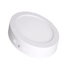 Painel Led Sobrepor Redondo 6w Bc   Bivolt Aluminio Branco Qu