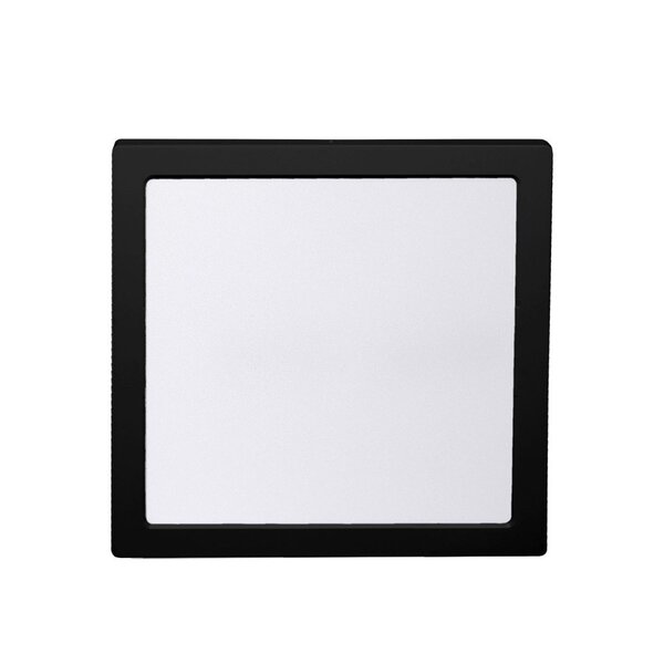 Painel Led Taschibra 18w Lys Quadrado Sobrepor 3000k Preto
