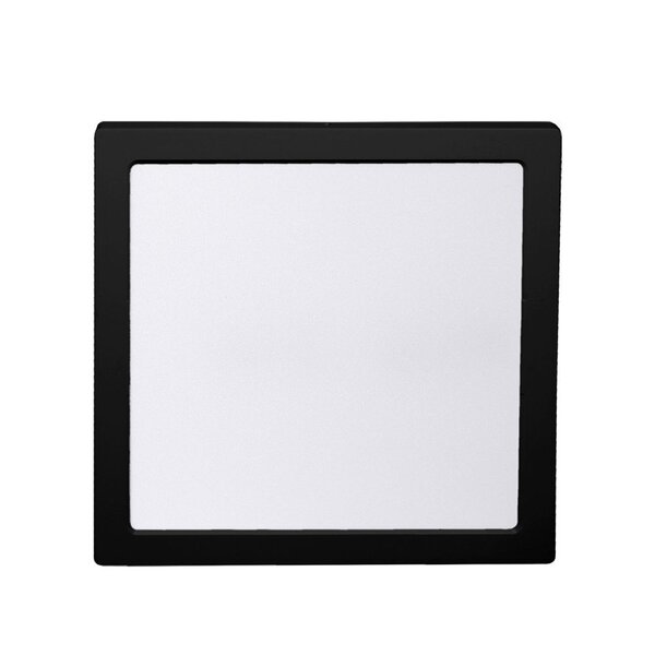 Painel Led Taschibra 24w Lys Quadrado Sobrepor 3000k Preto