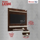 Painel Leme 1.5 Nogal/off White – Bechara Móveis