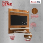 Painel Leme 1.5 Ripado/off White – Bechara Móveis