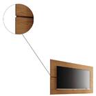 Painel Liz Para Tv 50 136cm Carvalho Intense Tana Decor