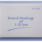 Painel Lousa De Vidro Temperado Branca 120x100cm Com Led