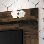 Painel Luiza Para Tv 70 180cm Deck Bnn Decor