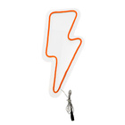 Painel Luminoso Letreiro Criativo Raio - Neon Led Laranja