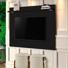 Painel Luna 1,6 C Prateleira Tebarrot Preto Sala