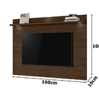 Painel Luna 1.6 Freijó – Tebarrot Móveis