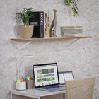 Painel de Madeira MDF para Revestimento 1,5mm Branco TX 30x90cm Eucatex