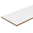 Painel de Madeira MDF para Revestimento 1,5mm Branco TX 30x90cm Eucatex